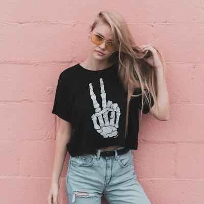 Classic Black Graphic Tee