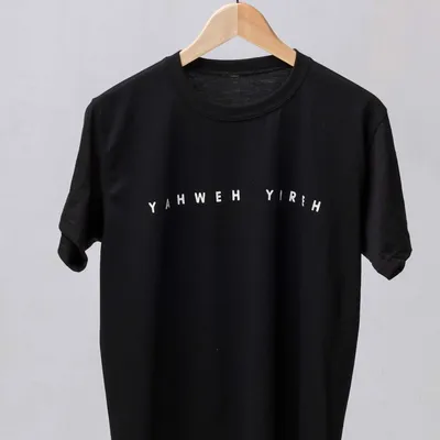 Black Typography Tee