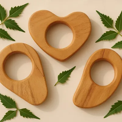 Antibacterial Neem Teethers for Babies | 100% Pure & Natural