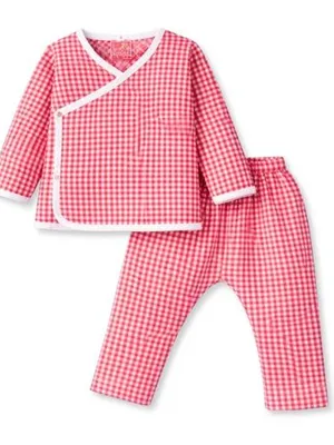Classic Checks Cotton Baby Full Sleeve Co-Ord Set