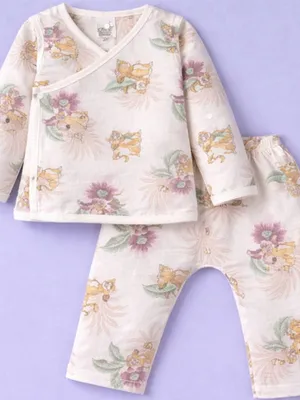 Soft Blossom Cotton Baby Co-ord Set