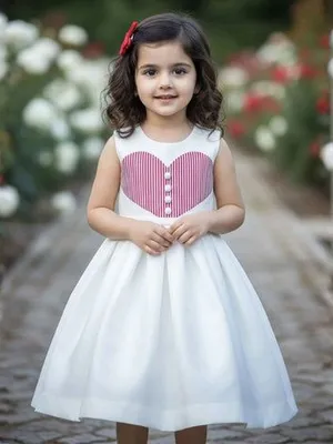 Blush Heart Blossom Dress — Infant