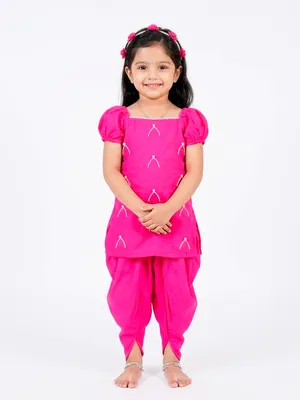 Rosy Charm Cotton Co-ord Set