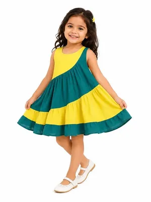 Sunny Tide Tiered Dress — Infant