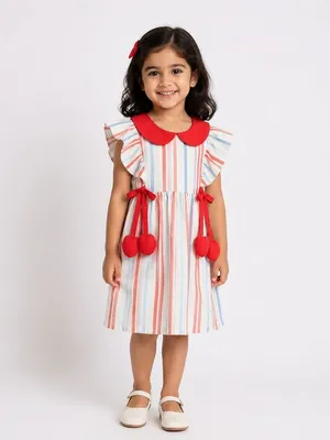 Cherry Stripe Dress